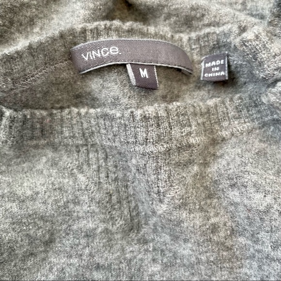 Vince cashmere cropped sweater - Picture 4 of 4